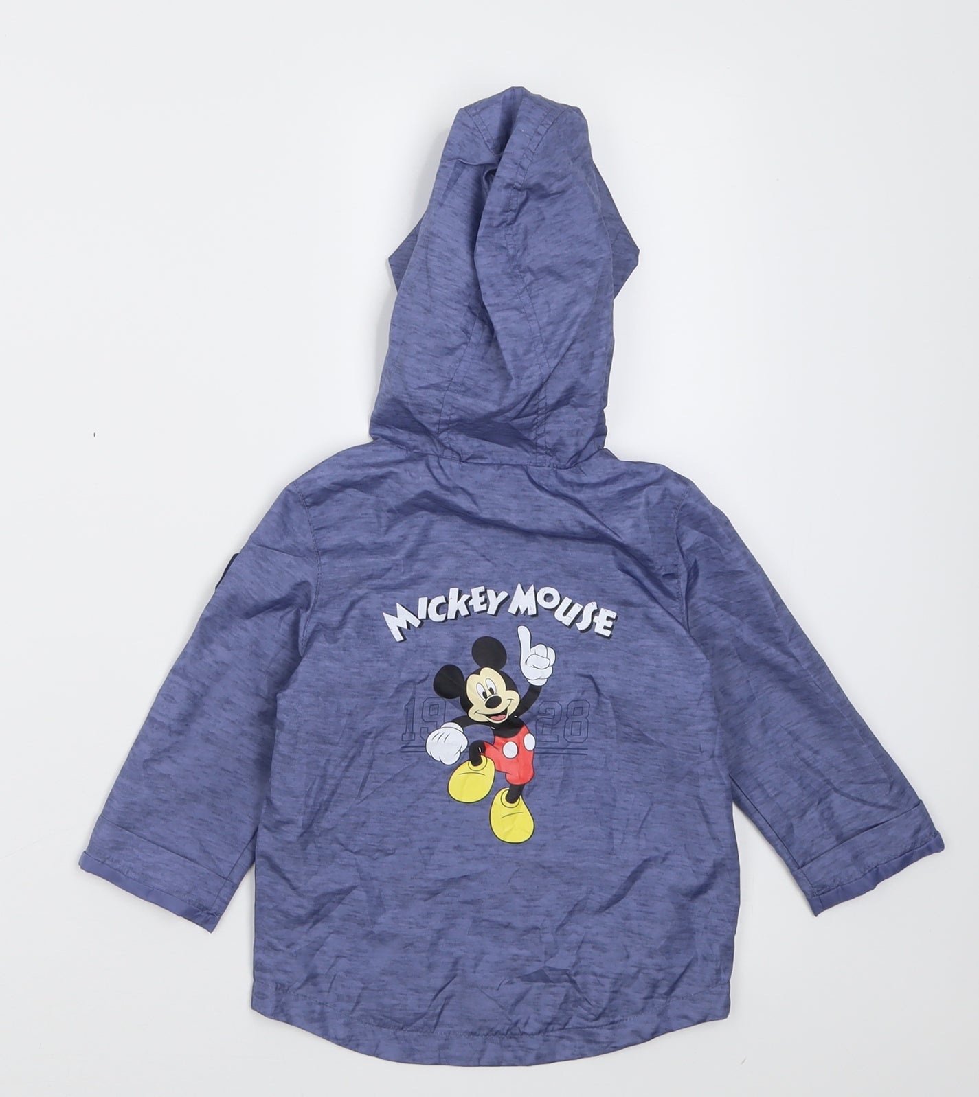 F&F Baby Blue   Basic Coat Blazer Size 12-18 Months   Button - Mickey Mouse Disney