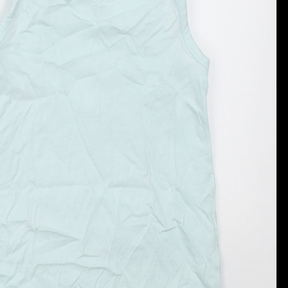 George Girls Green  Cotton Basic Tank Size 12-18 Months Crew Neck Pullover - Nala Lion King