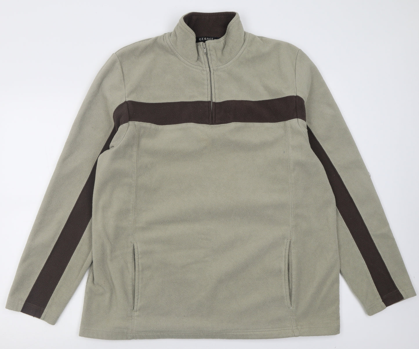 George Mens Green   Jacket  Size XL  Zip