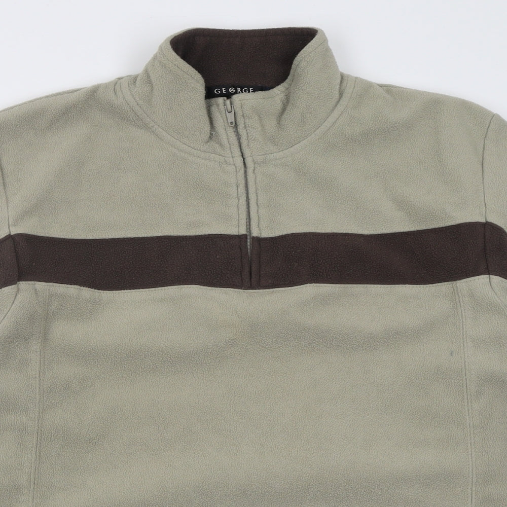 George Mens Green   Jacket  Size XL  Zip