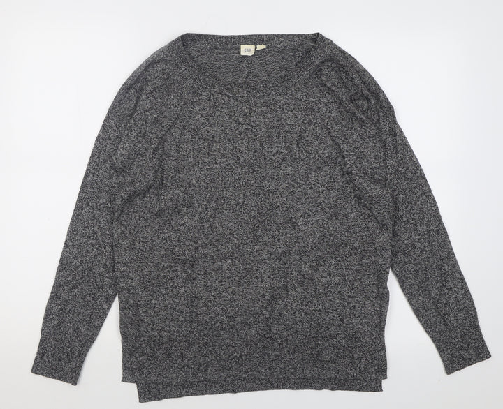 Gap Mens Grey Crew Neck  Nylon Pullover Jumper Size S