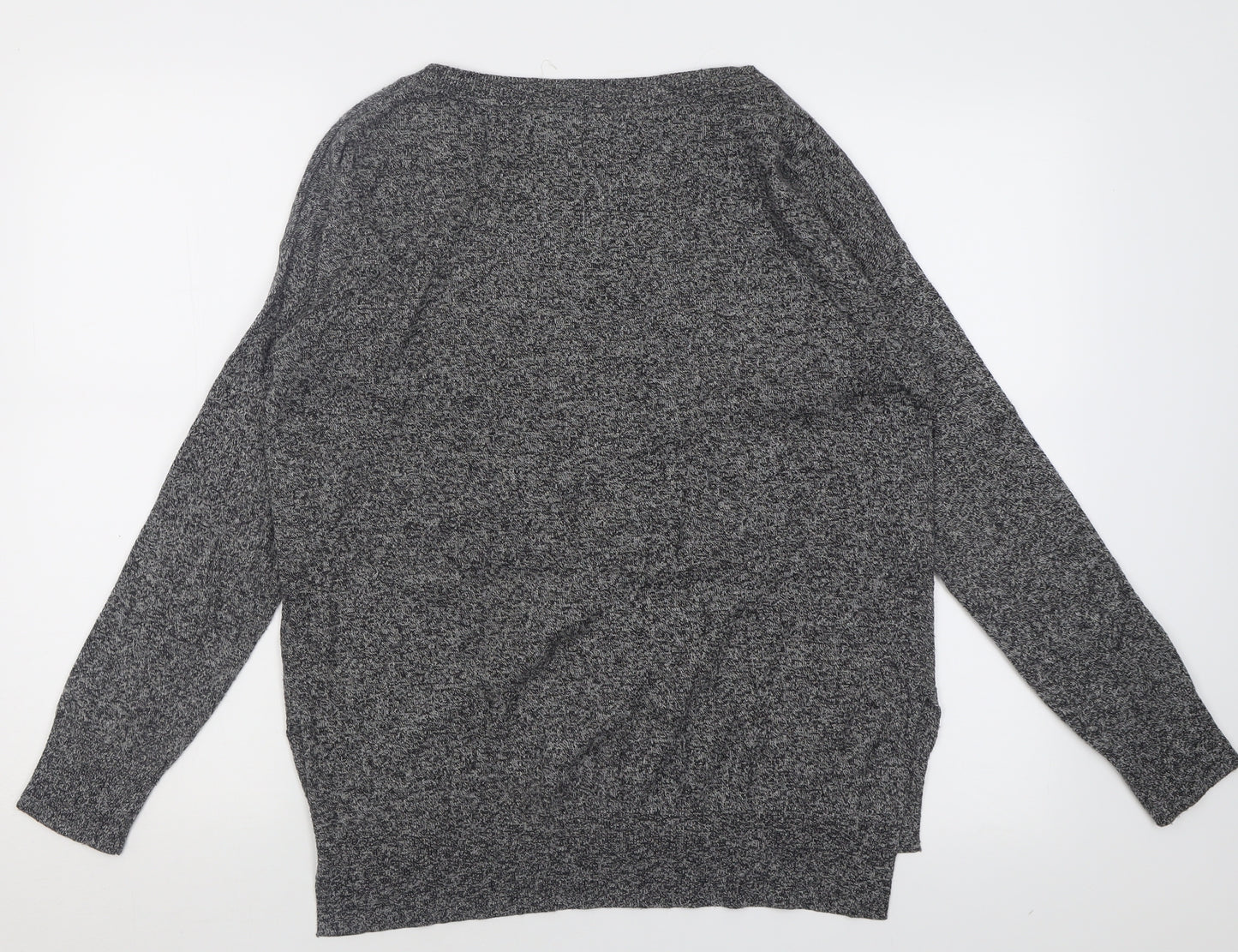 Gap Mens Grey Crew Neck  Nylon Pullover Jumper Size S