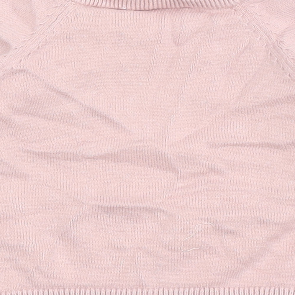 TU Girls Pink  100% Cotton Pullover Jumper Size 3-6 Months  Pullover - Peter Rabbit