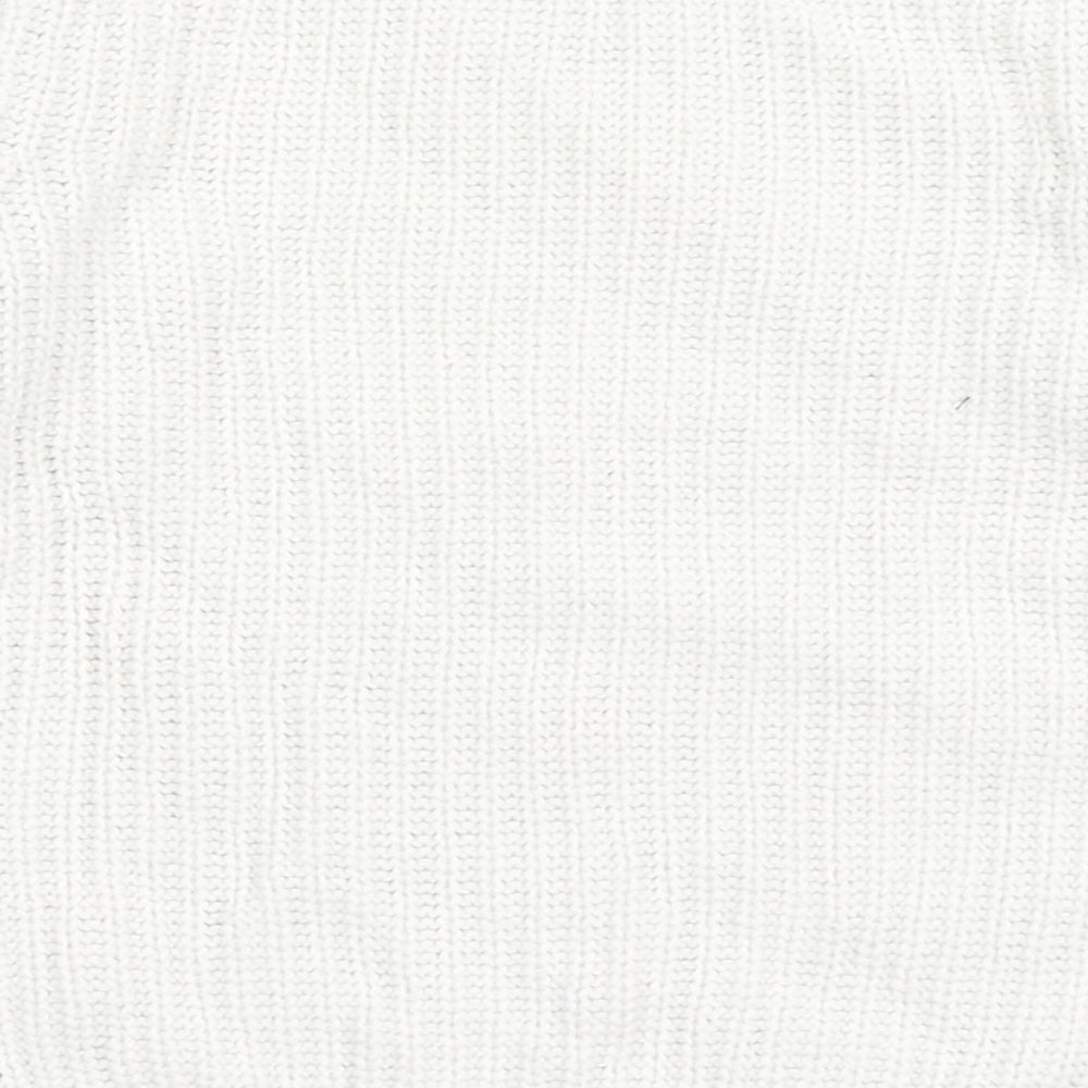 H&M Girls Ivory  Cotton Pullover Jumper Size 18-24 Months  Pullover - Love Hearts