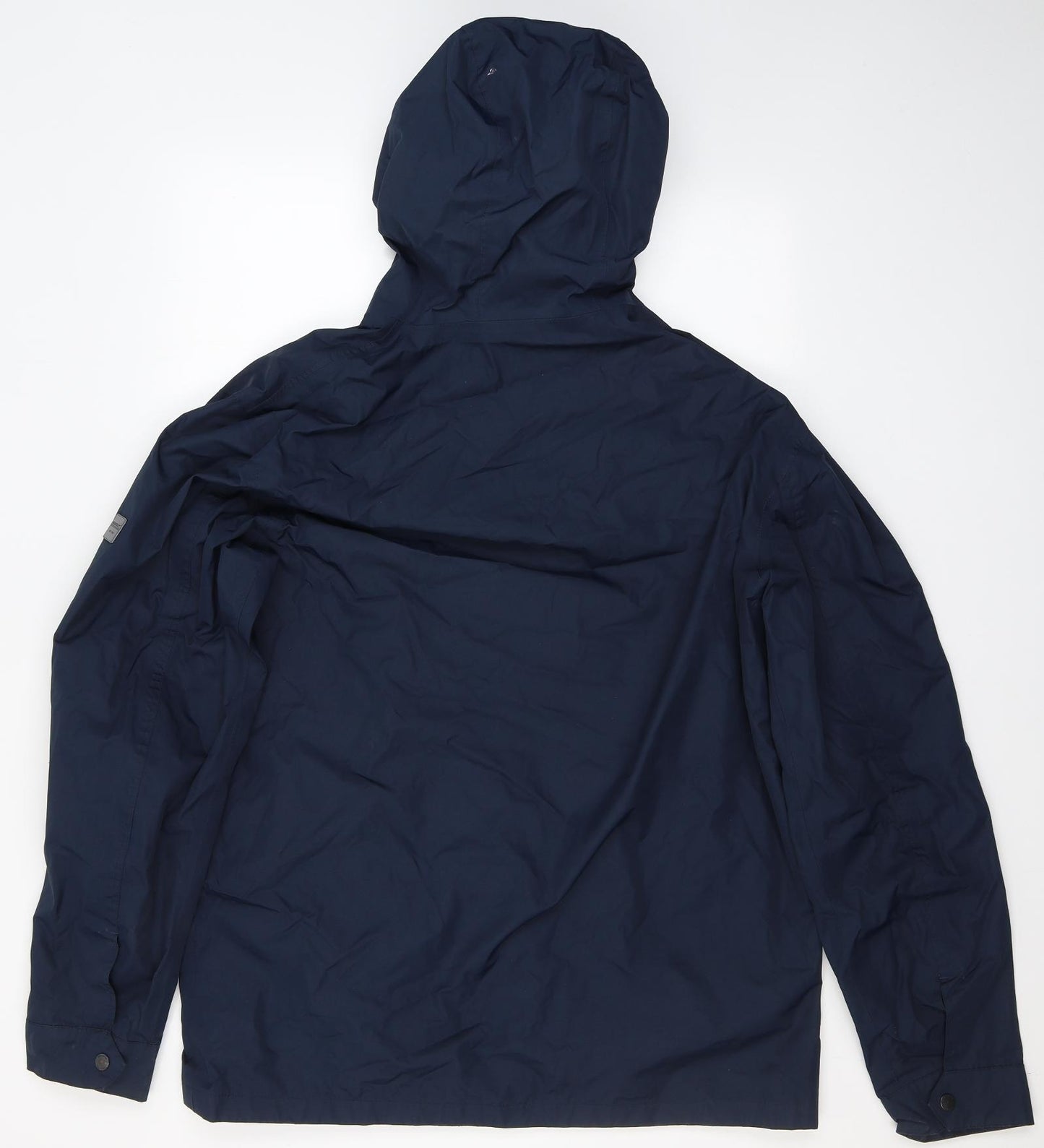 Regatta Mens Blue   Rain Coat Jacket Size L  Zip