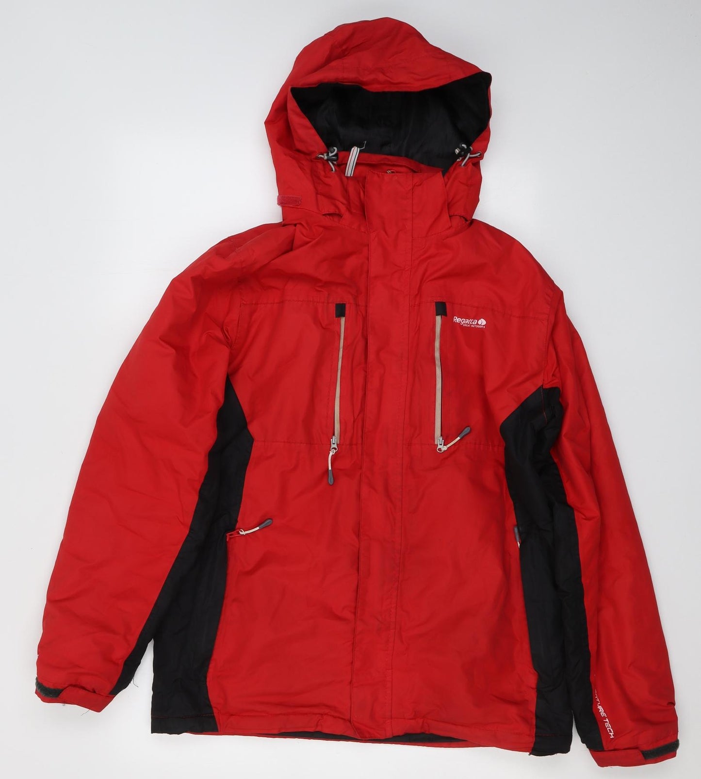 Regatta Mens Red   Windbreaker Jacket Size M  Zip