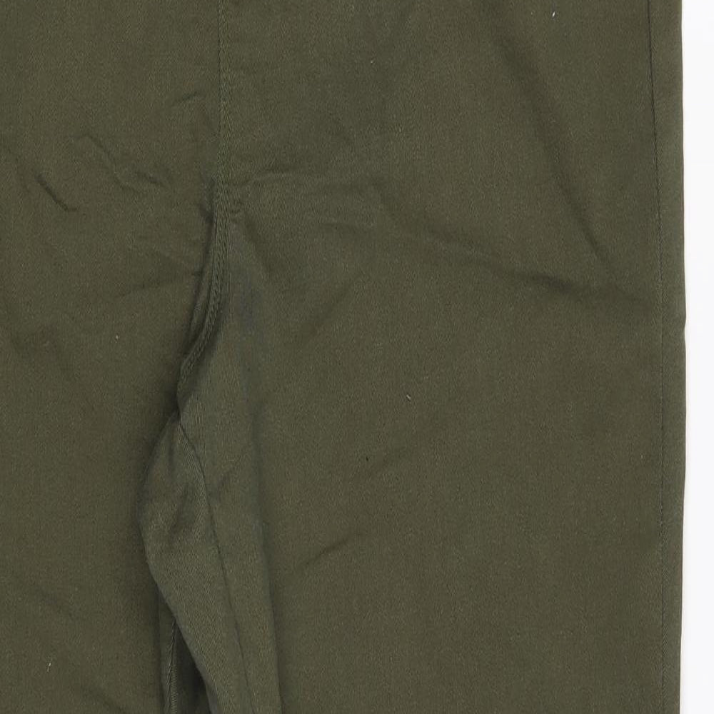George Womens Green  Cotton Jegging Jeans Size 16 L27 in Regular