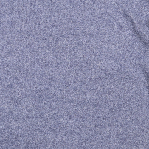 F&F Womens Blue Round Neck  Polyester Pullover Jumper Size 6   - Bonjour