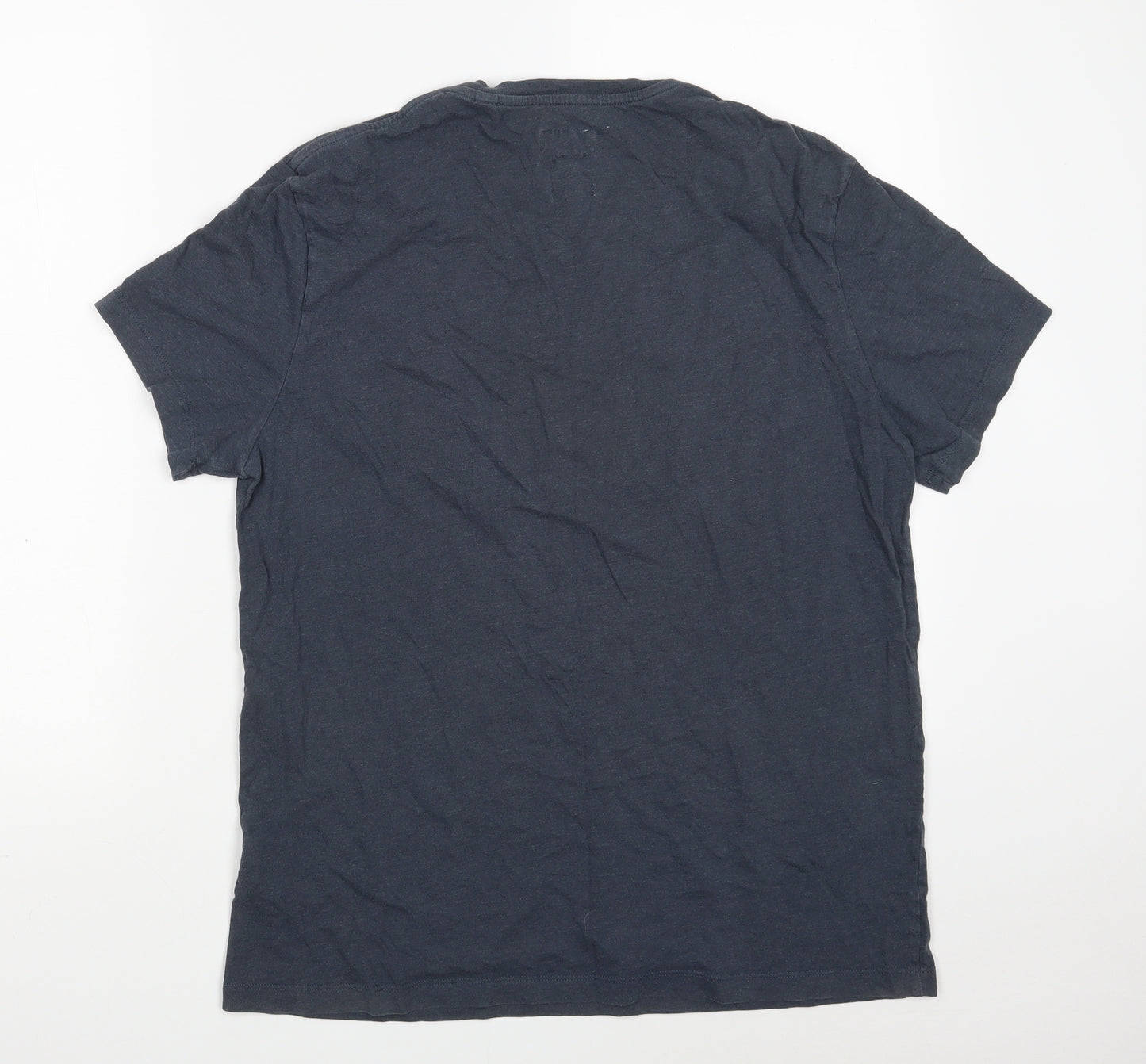 Jack Wills Mens Blue  Cotton  T-Shirt Size M Round Neck