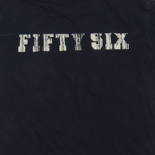 NEXT Boys Black  100% Cotton Basic T-Shirt Size 10 Years Round Neck  - 56 - Fifty Six