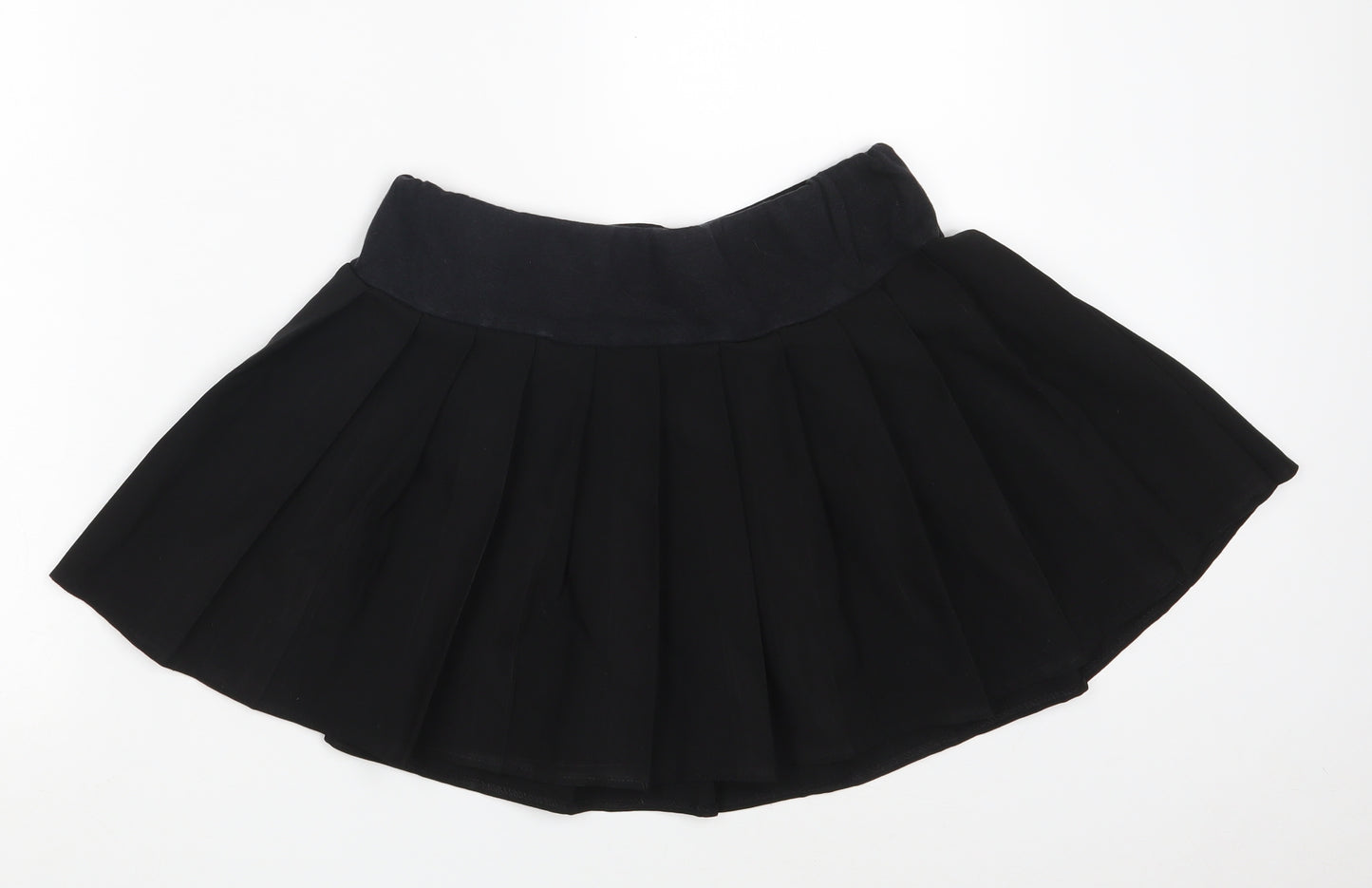 Tammy Girls Black  Polyester Mini Skirt Size 13 Years  Regular
