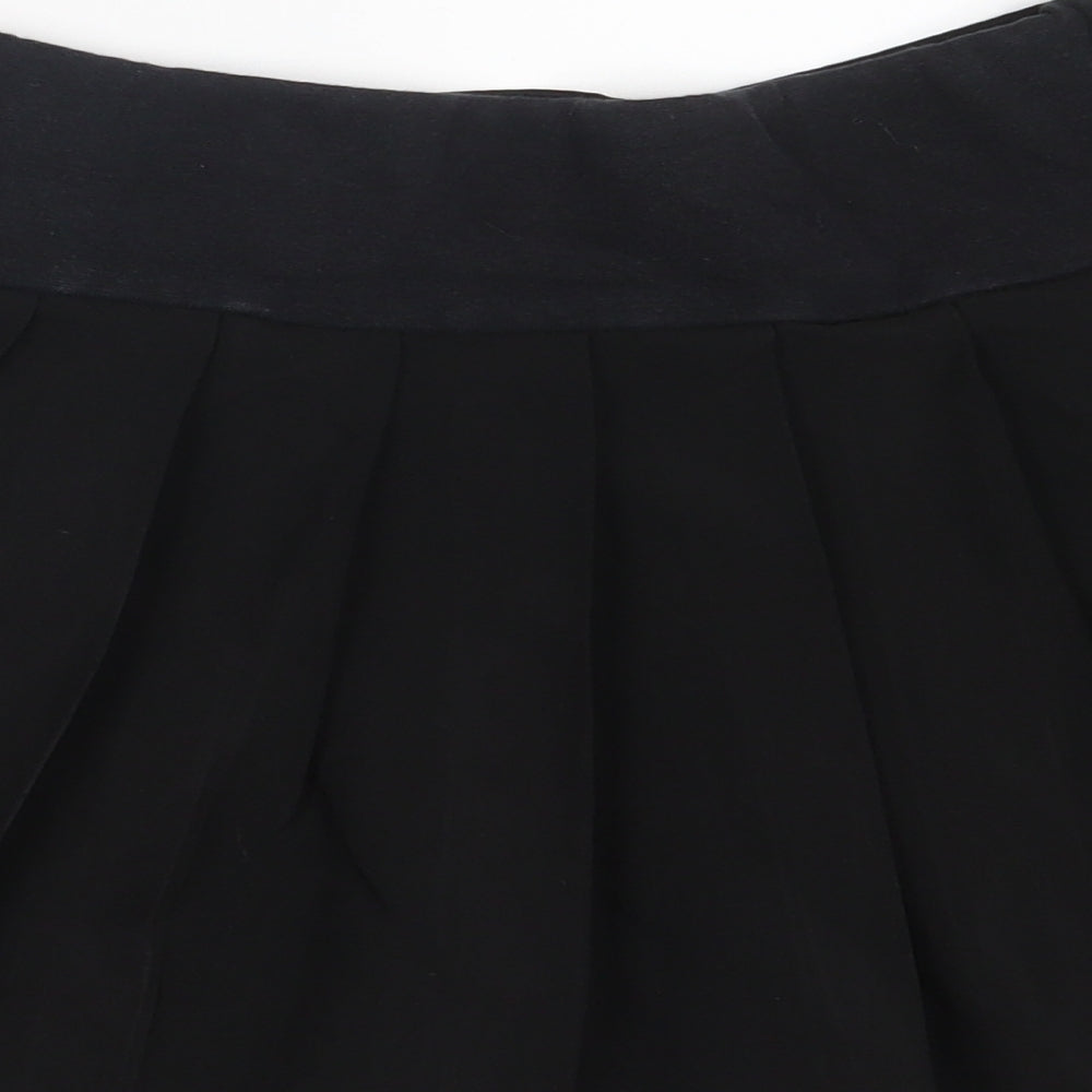 Tammy Girls Black  Polyester Mini Skirt Size 13 Years  Regular