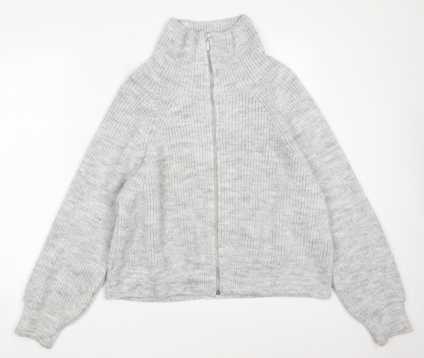 George Womens Grey   Jacket  Size L  Zip