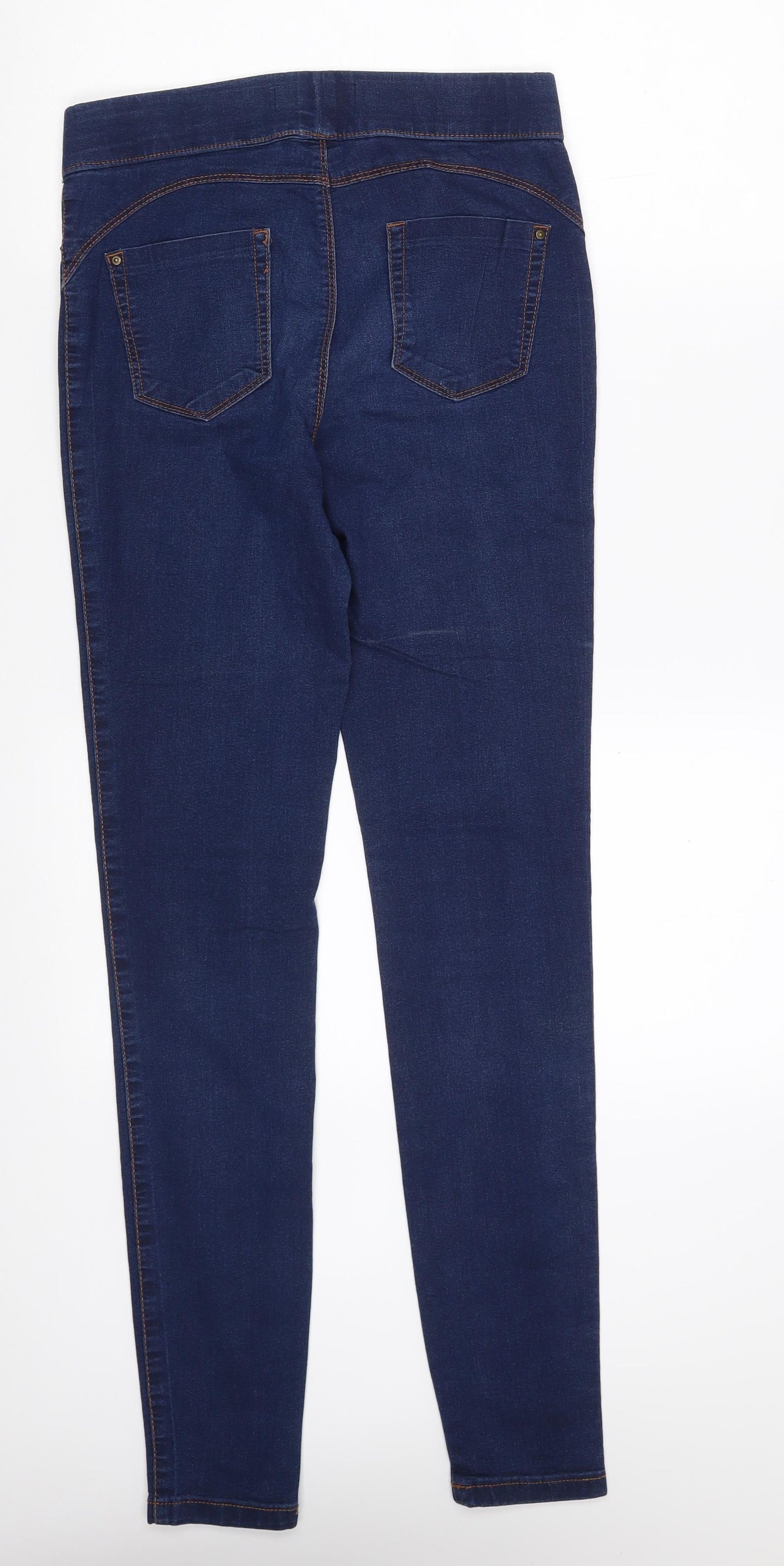 Denim Co. Womens Blue  Cotton Jegging Jeans Size 8 L30 in Slim