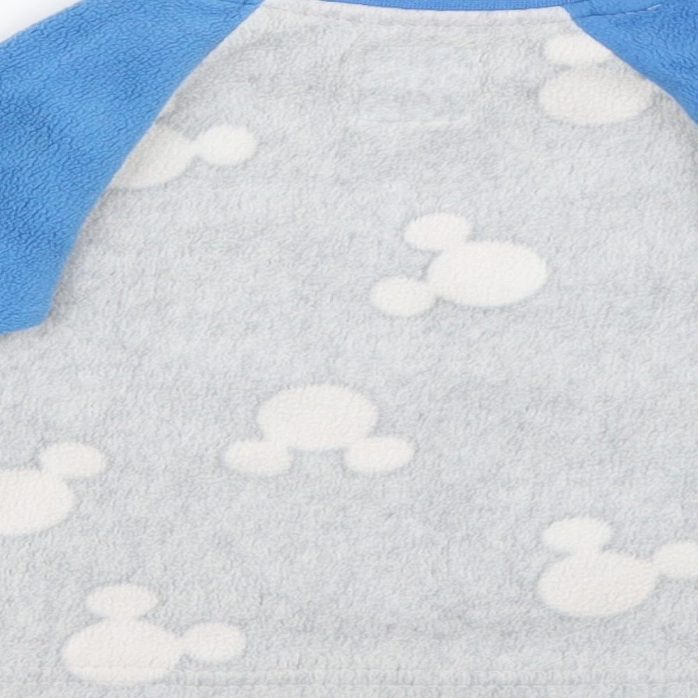 Primark Baby Blue  Polyester Pullover Jumper Size 6-9 Months   - Disney Mickey Mouse