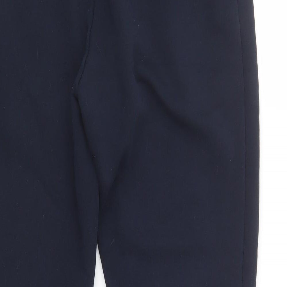 JACK & JONES Mens Blue  Polyester Jogger Trousers Size S L30 in Regular Drawstring