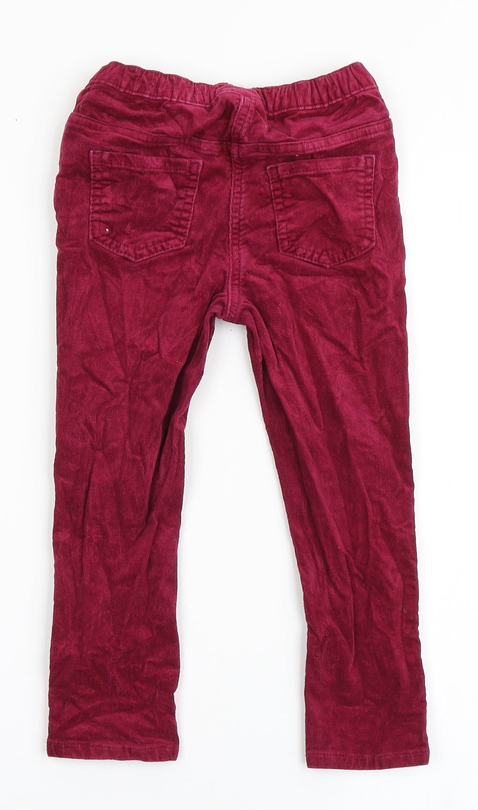 Matalan Girls Pink  Cotton Jegging Trousers Size 5 Years  Regular Pullover
