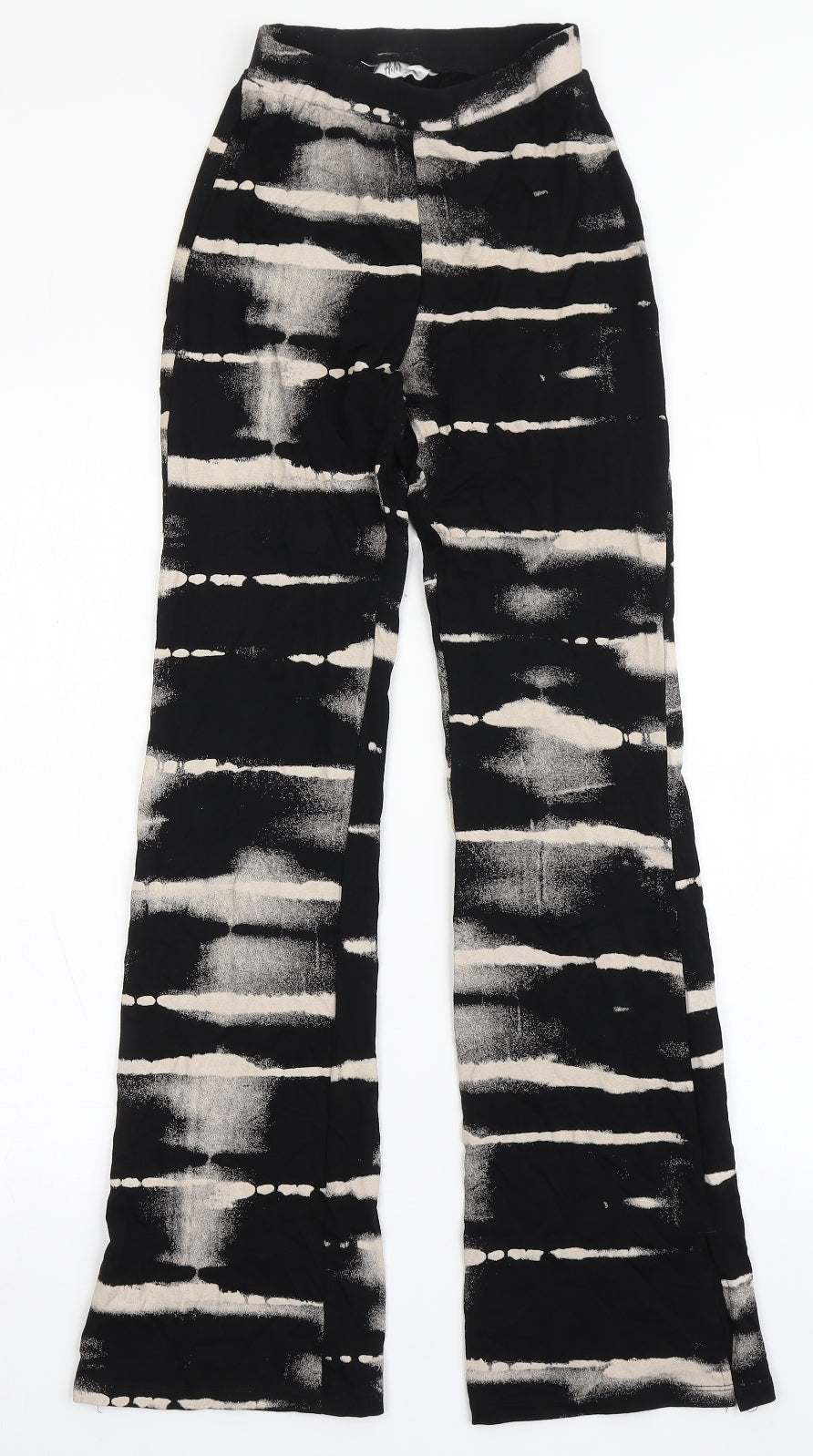 H&M Girls Black  Cotton Jegging Trousers Size 14 Years  Regular Pullover