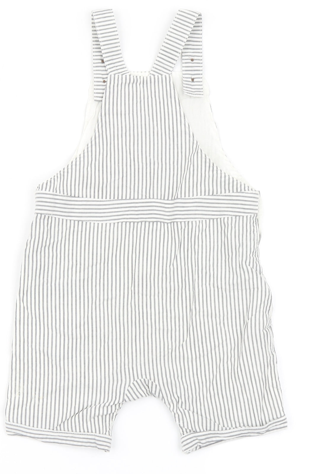 Marks and Spencer Boys Grey Spotted Cotton Dungaree Outfit/Set Size 12-18 Months  Pullover - Peter Rabbit