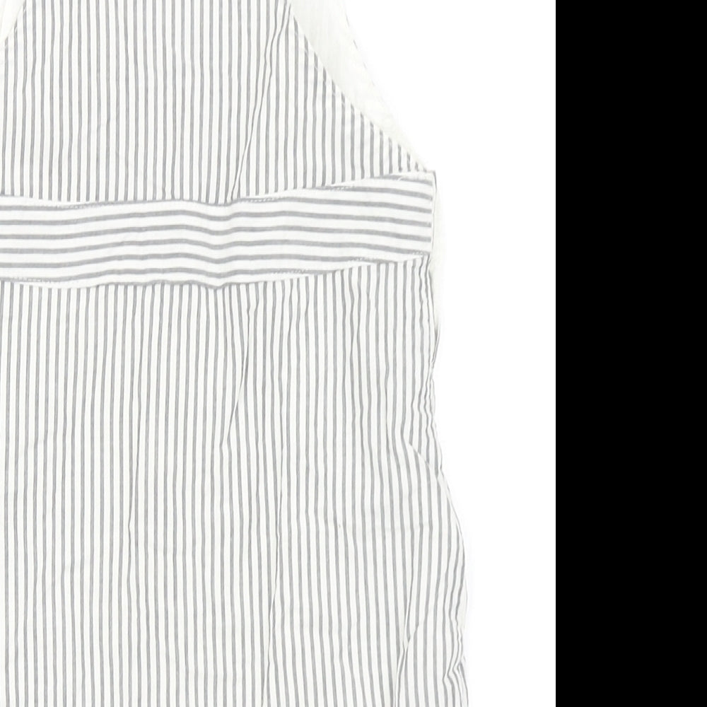 Marks and Spencer Boys Grey Spotted Cotton Dungaree Outfit/Set Size 12-18 Months  Pullover - Peter Rabbit