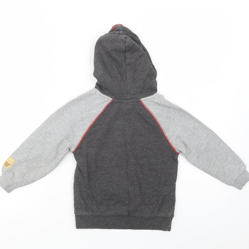 George Boys Grey  Cotton Pullover Hoodie Size 3-4 Years  Pullover - Jake Ant The Never Land Pirates