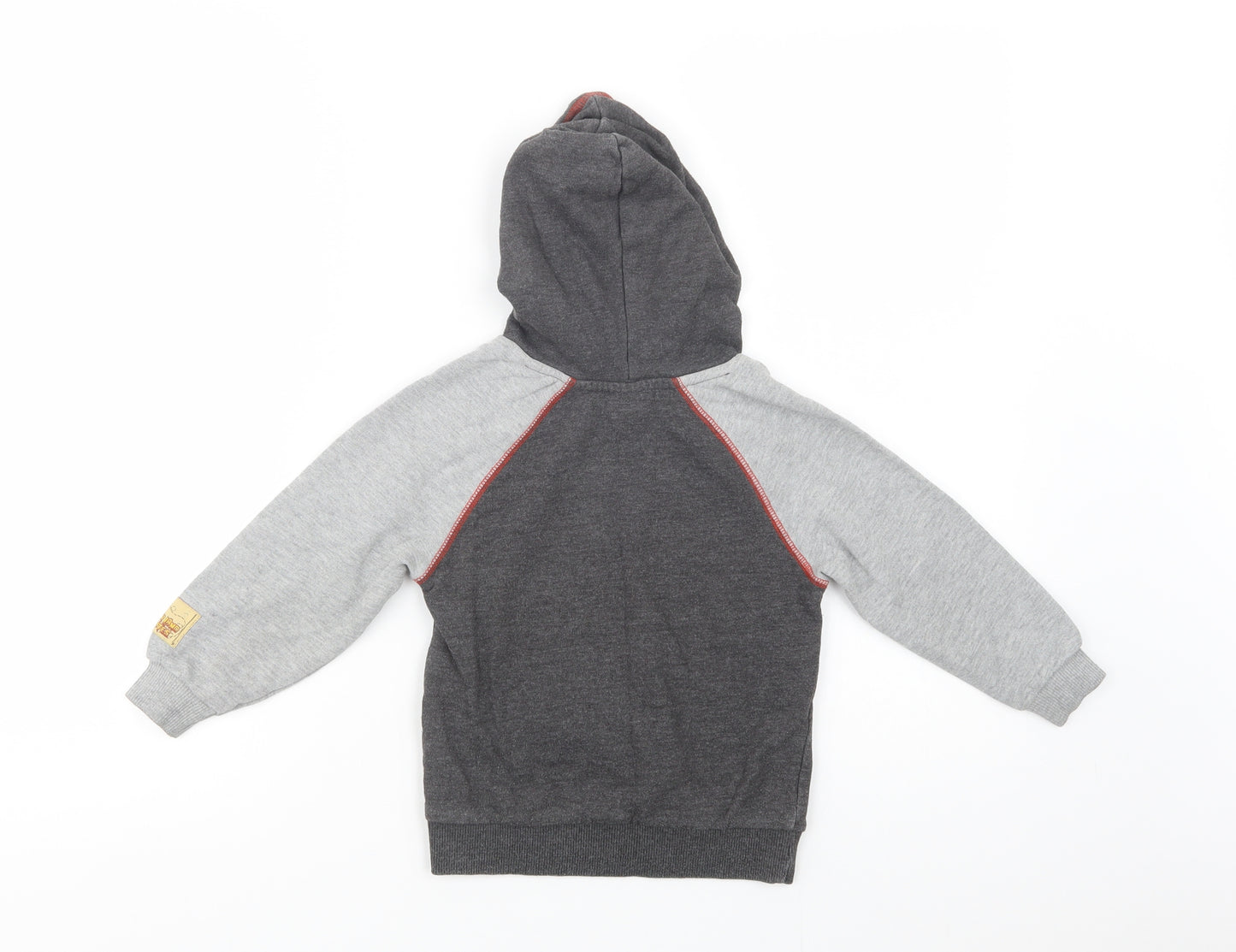 George Boys Grey  Cotton Pullover Hoodie Size 3-4 Years  Pullover - Jake Ant The Never Land Pirates