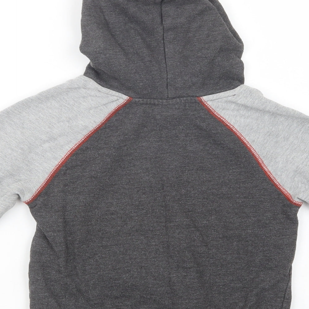 George Boys Grey  Cotton Pullover Hoodie Size 3-4 Years  Pullover - Jake Ant The Never Land Pirates