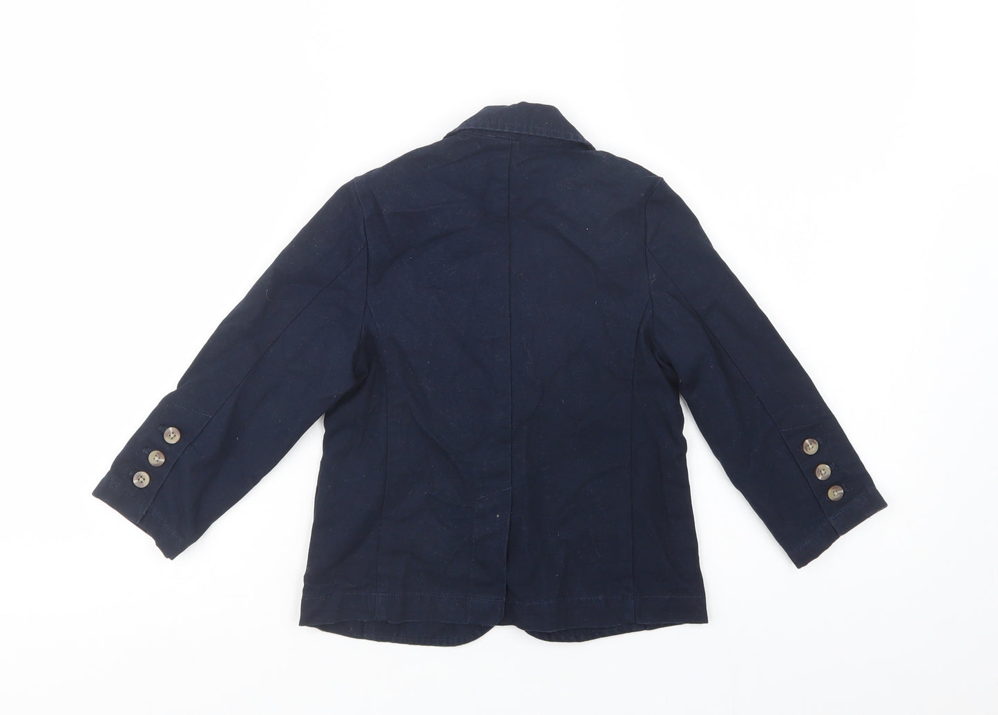 NEXT Boys Blue   Jacket Blazer Size 3-4 Years  Button
