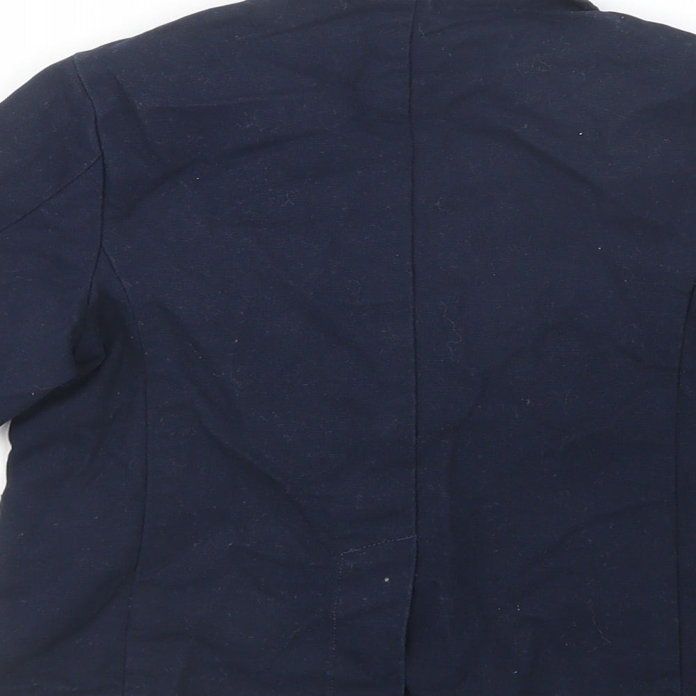 NEXT Boys Blue   Jacket Blazer Size 3-4 Years  Button