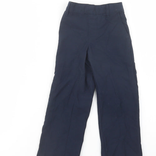Dunnes Stores Boys Blue  Polyester Dress Pants Trousers Size 3-4 Years  Regular  - School Wear