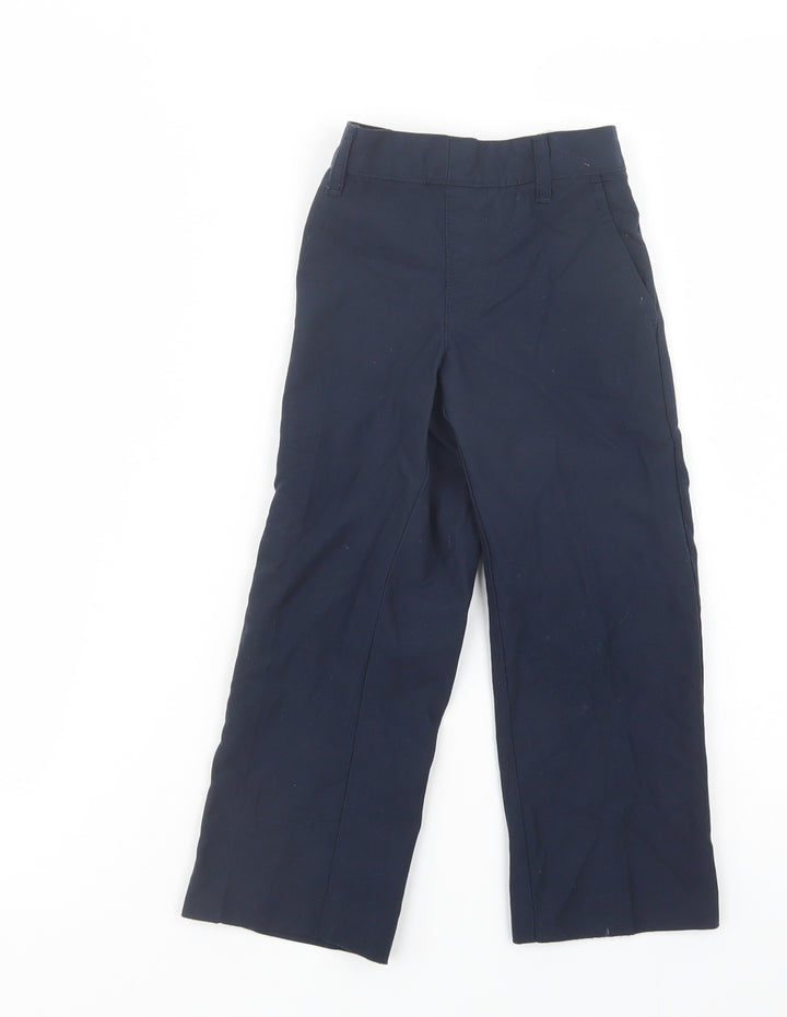 Dunnes Stores Boys Blue Polyester Dress Pants Trousers Size 3-4 Years Regular - School Wear