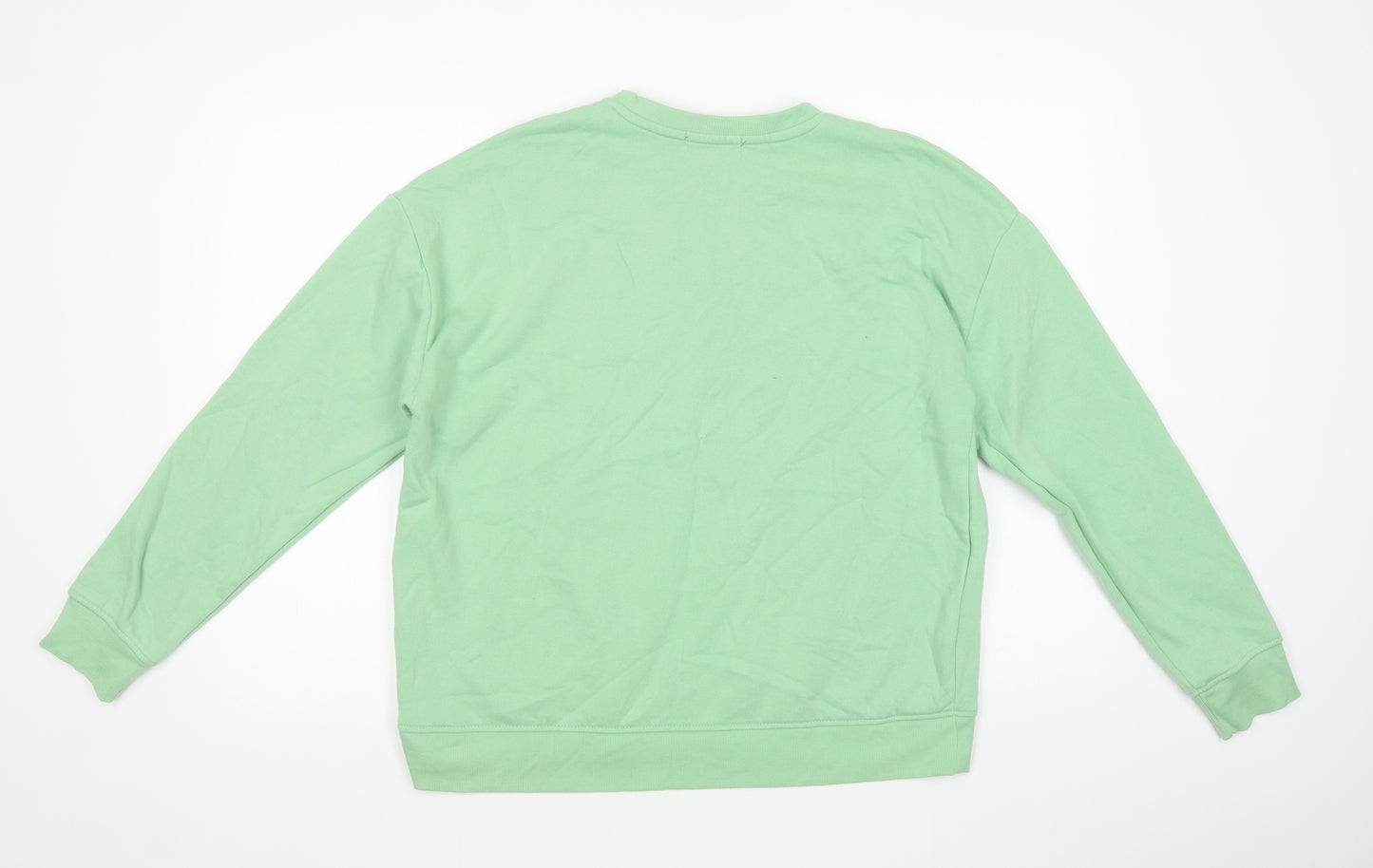 Primark Womens Green  Cotton Pullover Sweatshirt Size L  Pullover - San Fransisco