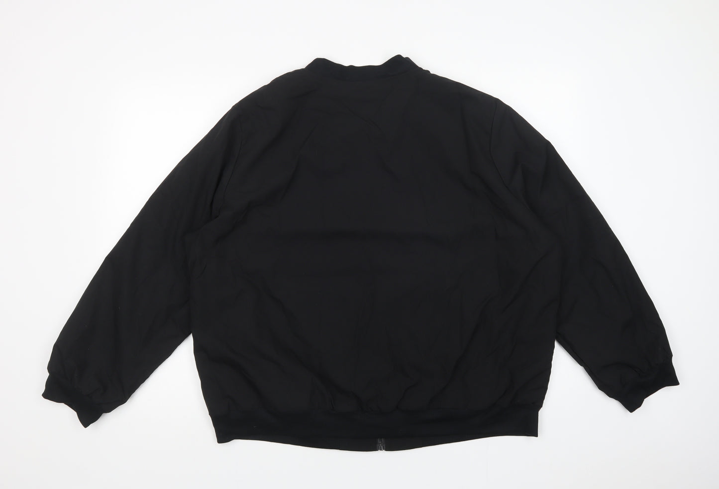Emery Rose Womens Black   Windbreaker Jacket Size 2XL  Zip - Fluffy Lining