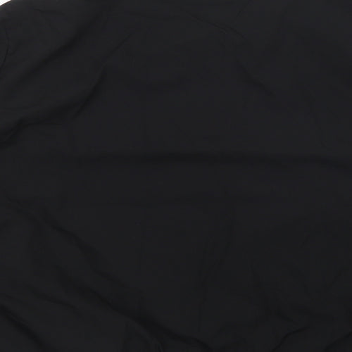 Emery Rose Womens Black   Windbreaker Jacket Size 2XL  Zip - Fluffy Lining