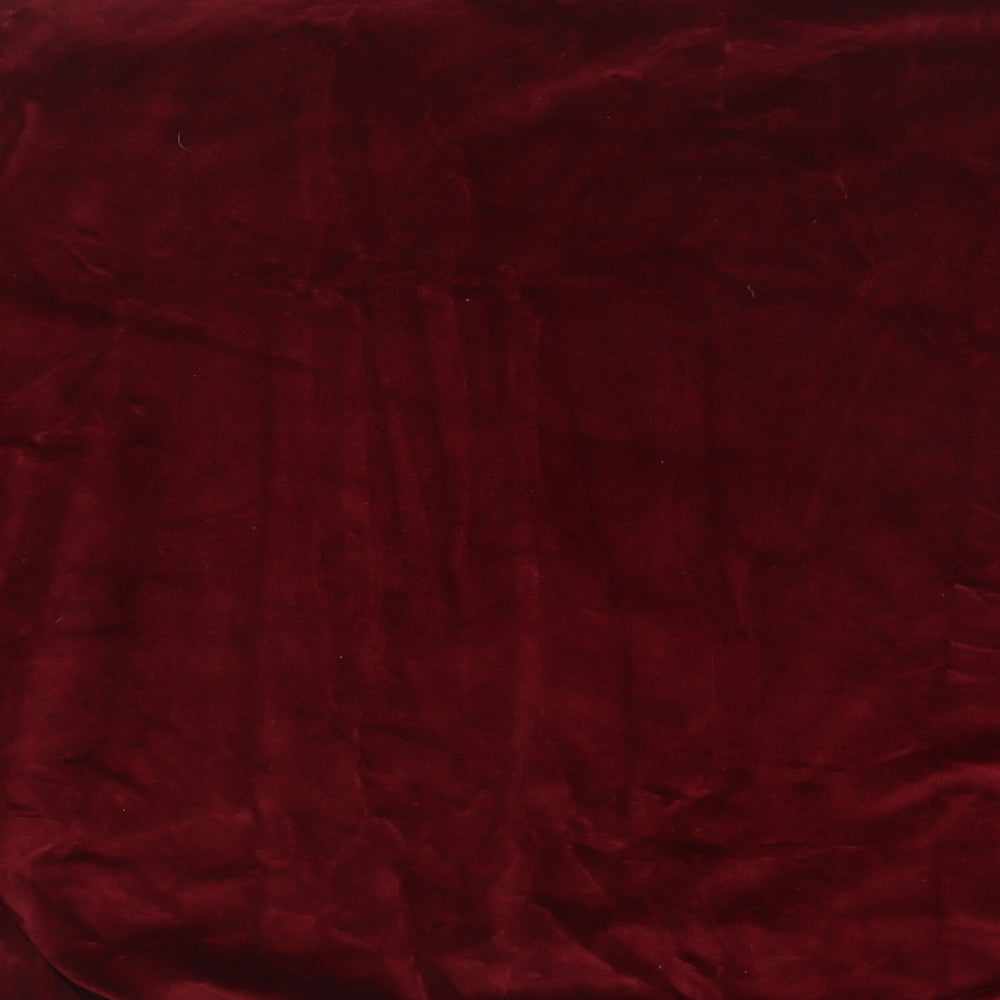 Topshop Womens Red  Cotton Pullover Sweatshirt Size 16  Pullover