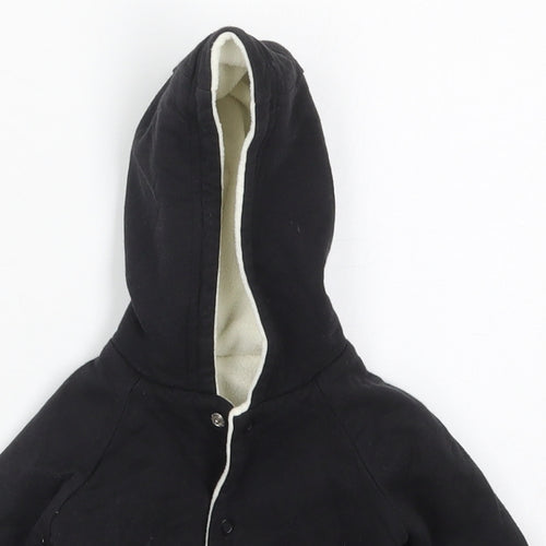 George Boys Black   Jacket  Size 0-3 Months   Button