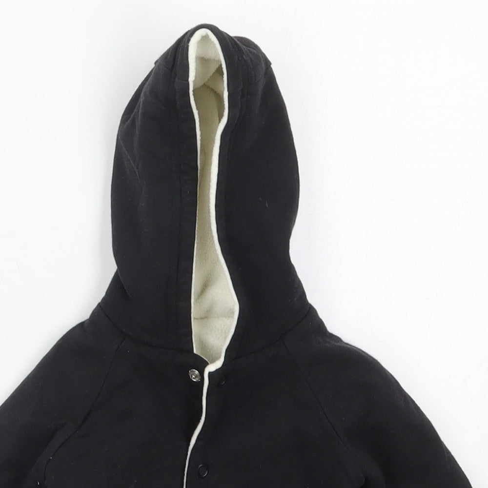 George Boys Black   Jacket  Size 0-3 Months   Button
