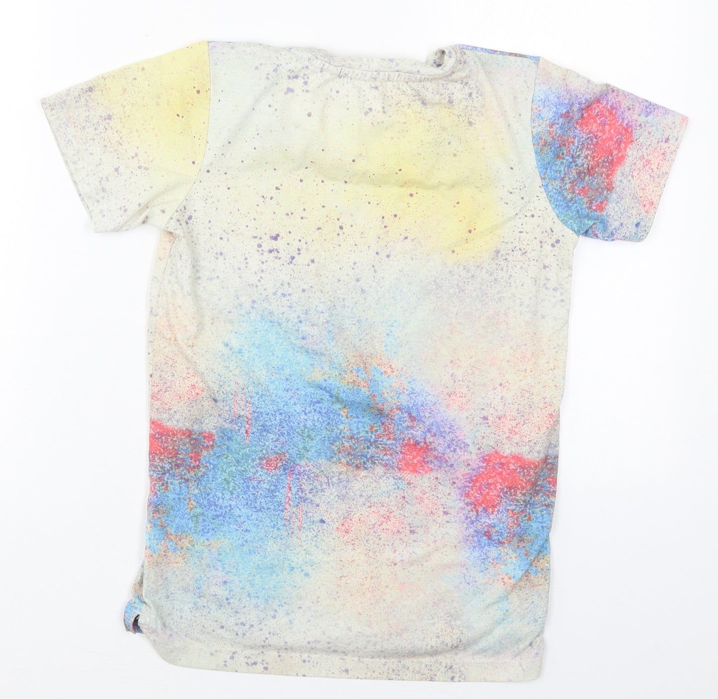 TU Boys Multicoloured  Polyester Basic T-Shirt Size 10 Years Crew Neck Pullover - Awesome