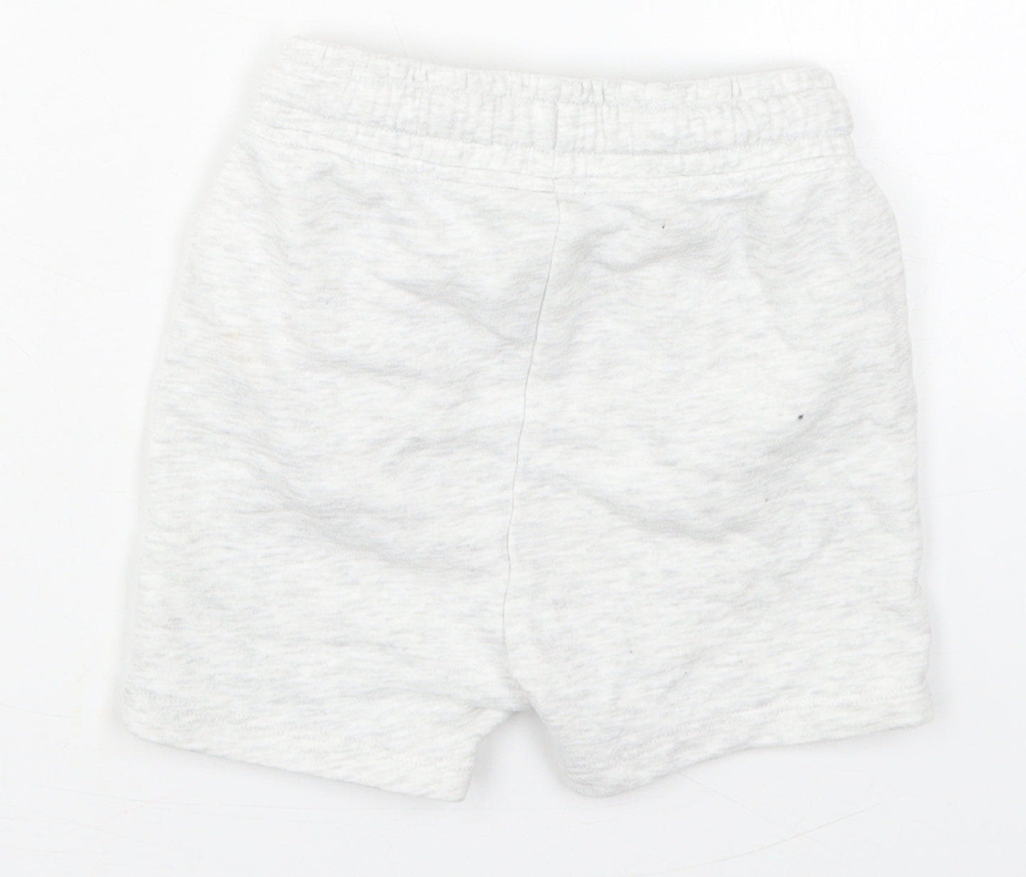 George Boys Grey  Cotton Sweat Shorts Size 3-4 Years  Regular Drawstring