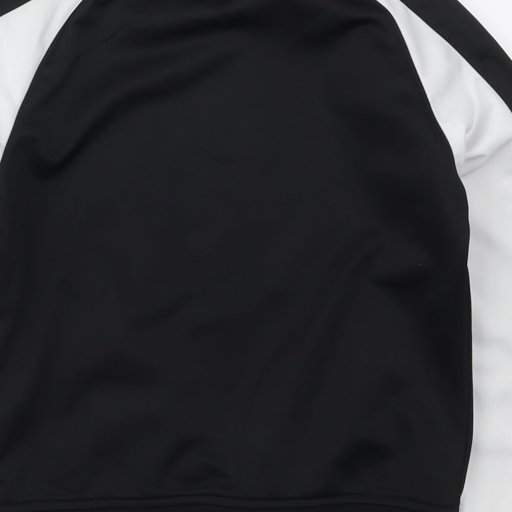 Young Dimension Girls Black Colourblock  Jacket  Size 7-8 Years  Zip