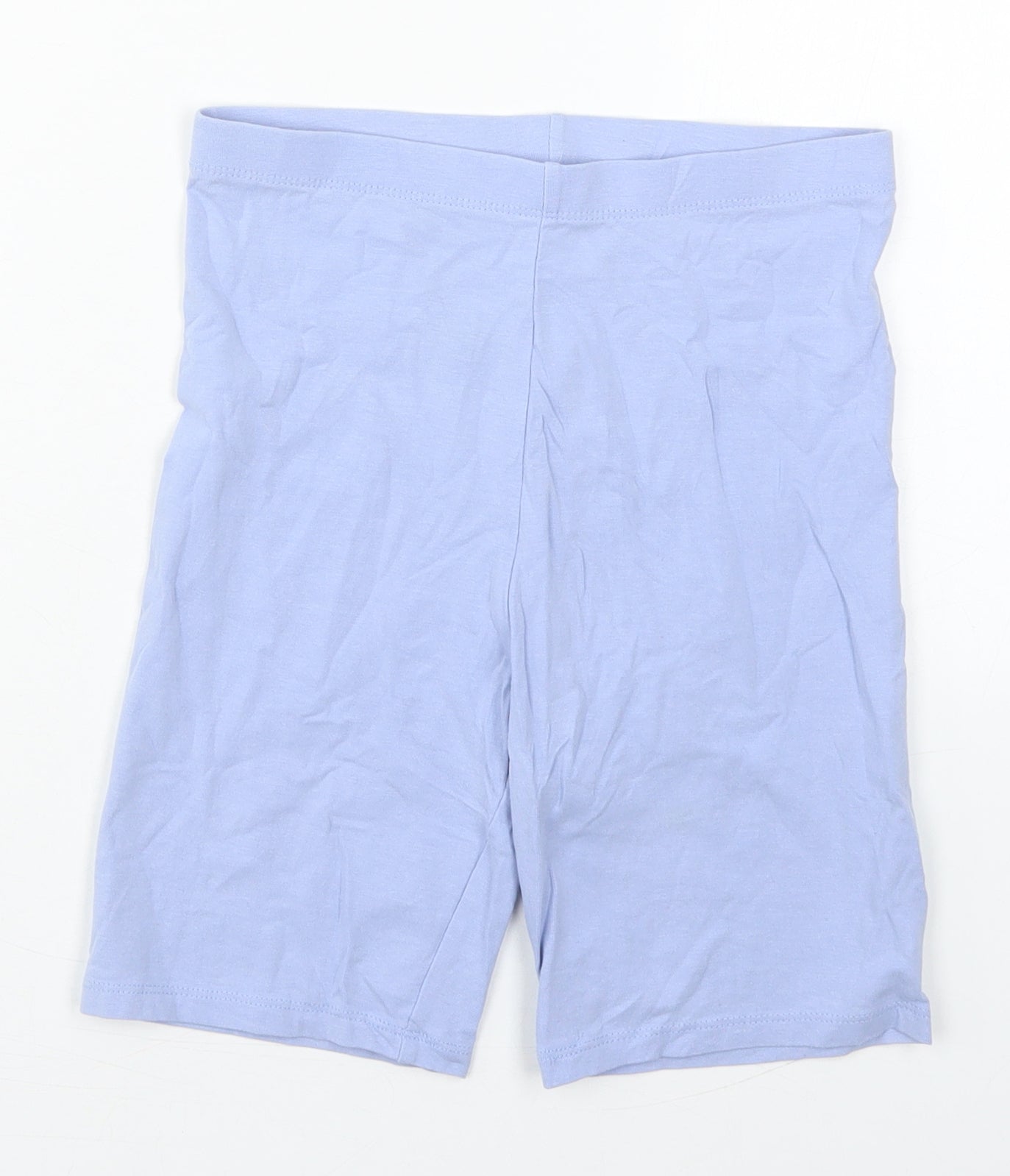 George Girls Blue  Cotton Biker Shorts Size 12-13 Years  Regular