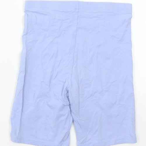 George Girls Blue  Cotton Biker Shorts Size 12-13 Years  Regular