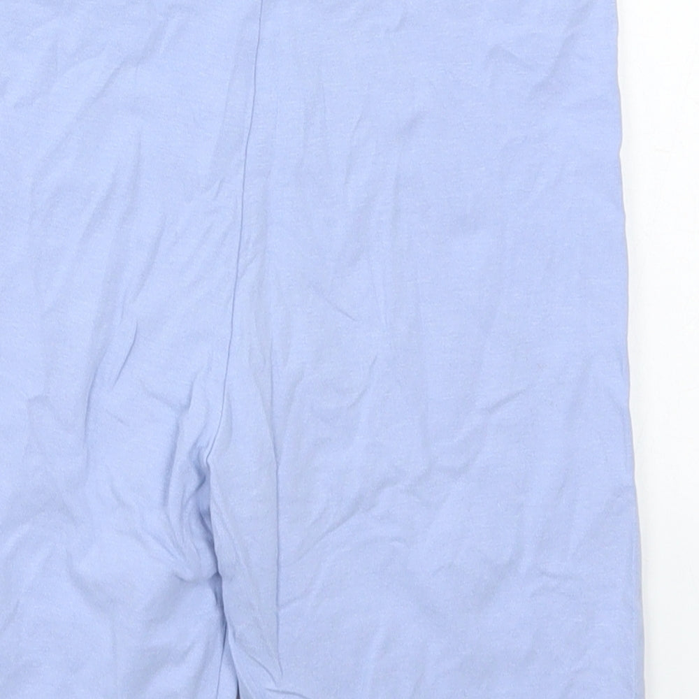 George Girls Blue  Cotton Biker Shorts Size 12-13 Years  Regular