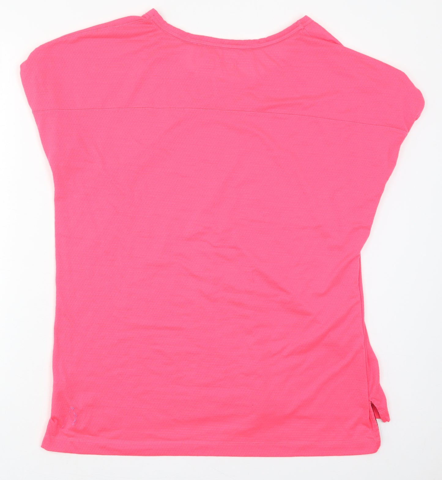 NEXT Womens Pink  Polyester Basic T-Shirt Size 18 Round Neck