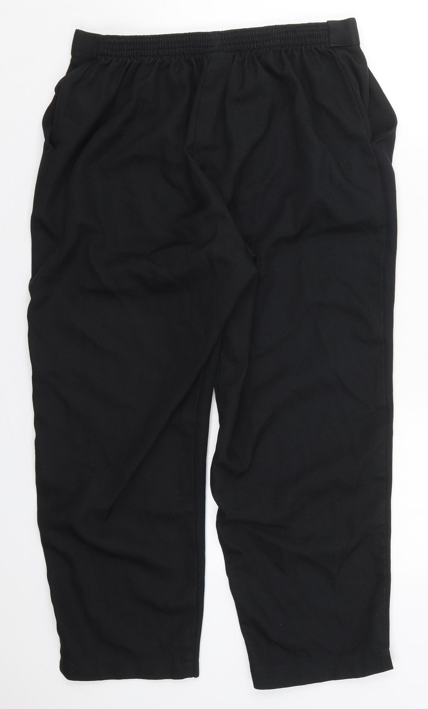 Autonomy Womens Black  Polyester Trousers  Size 18 L22 in Regular