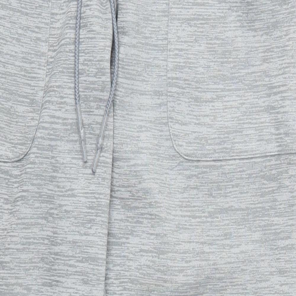 Under armour Mens Grey  Polyester Sweatpants Trousers Size M L26 in Regular Drawstring