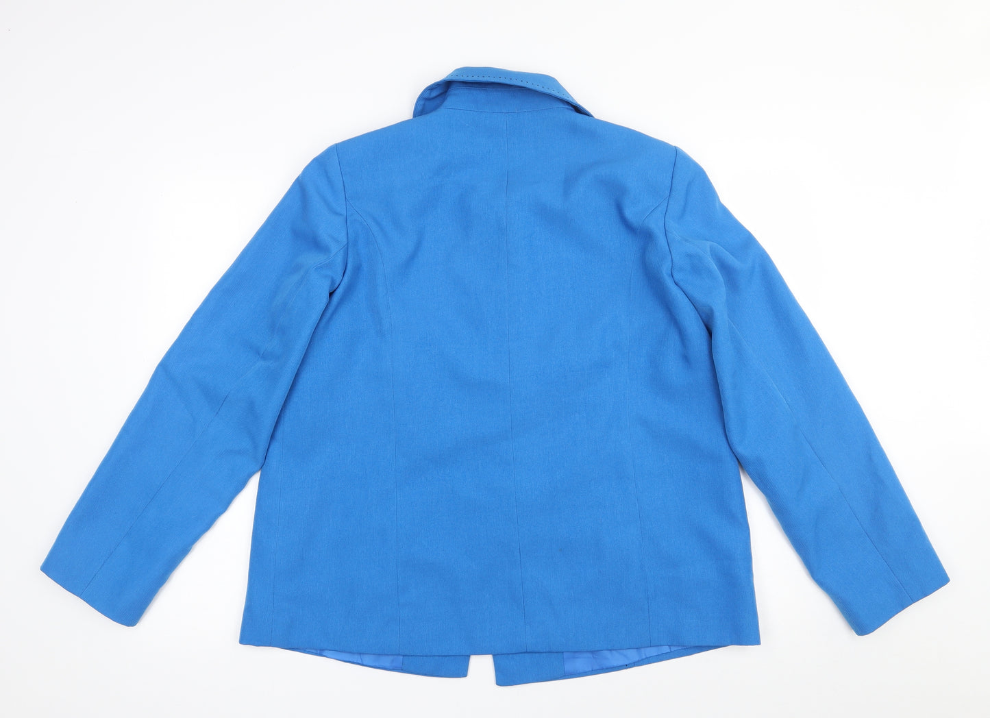 Wardrobe Womens Blue   Jacket  Size 14  Button