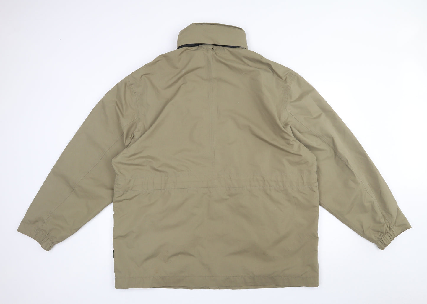 Champion Mens Green   Rain Coat Coat Size XL  Zip