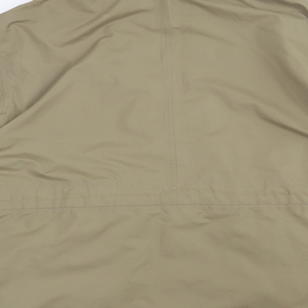 Champion Mens Green   Rain Coat Coat Size XL  Zip