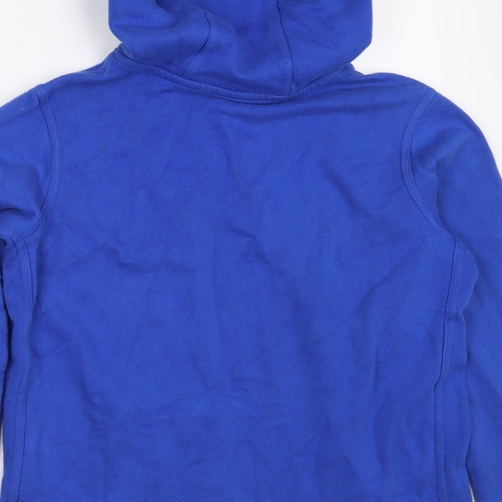 Nike Boys Blue  Cotton Pullover Hoodie Size 13-14 Years